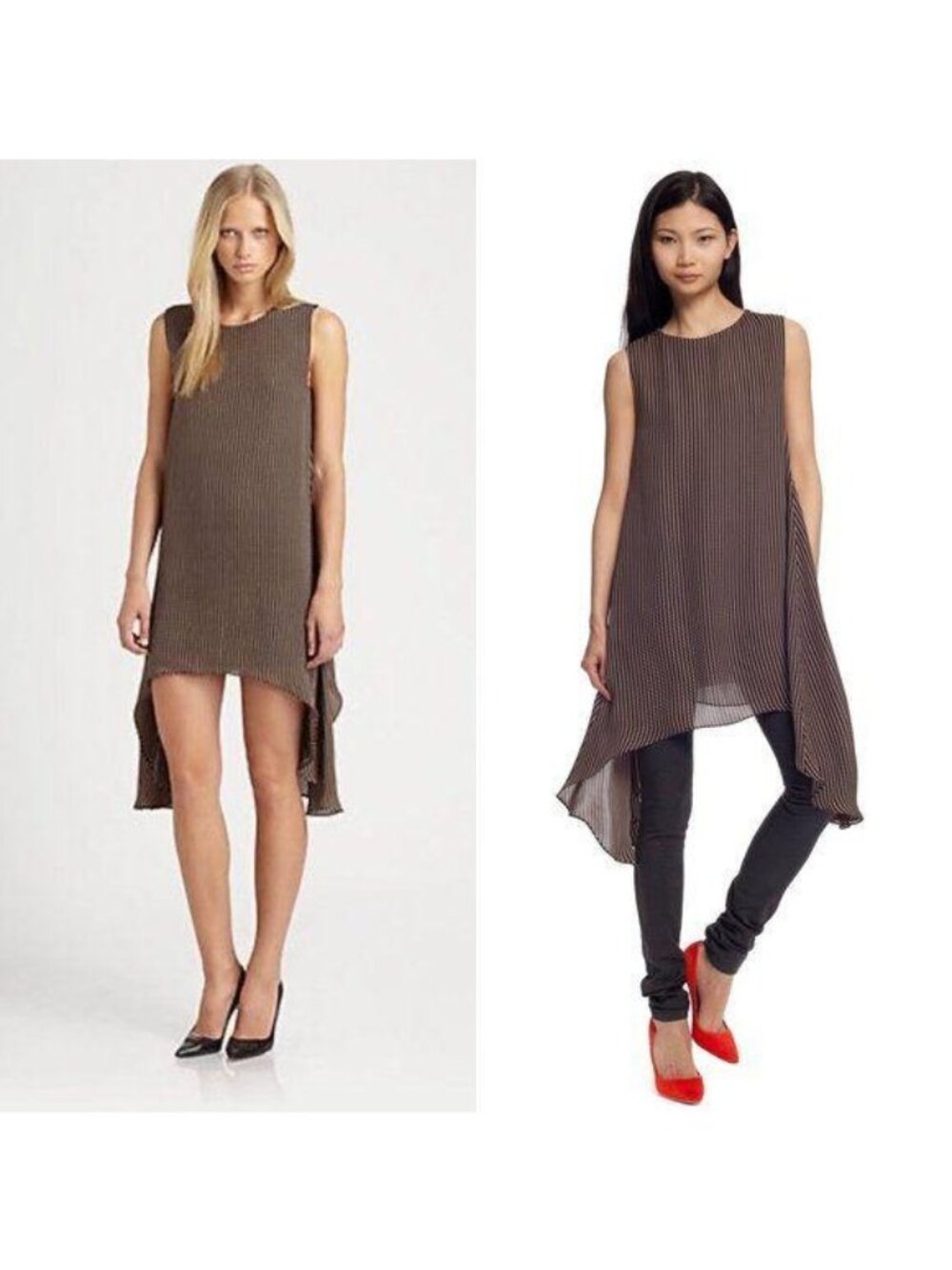 Kelly Wearstler Zappa Dress Nailhead Geo Geometric